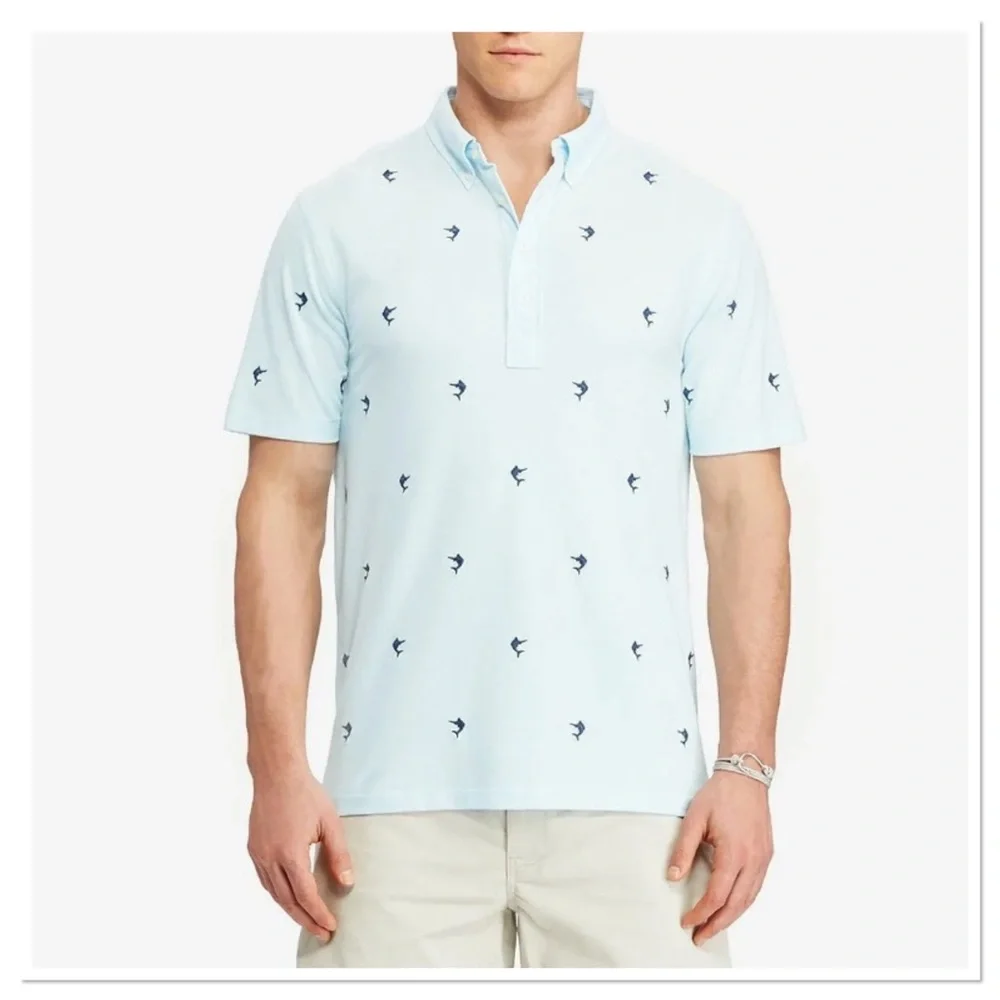 Ralph Lauren Men’s Hampton Embroidered Classic Shirt XLT